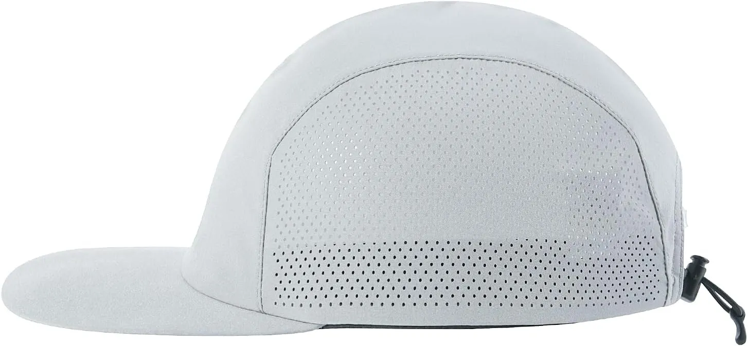 VOBOOM Unstructured Baseball Cap Flat Brim Quick Dry Outdoor Sports Hat for Men and Women