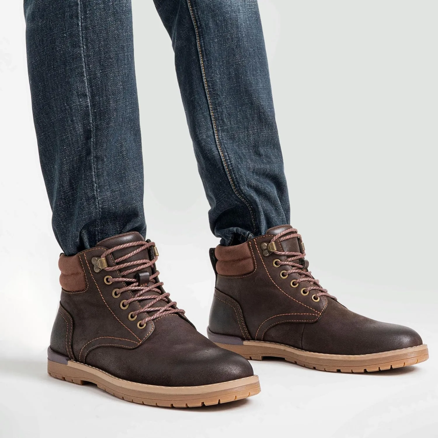 Vostey Men's Hiking Boots Waterproof Casual Chukka Boots for Men
