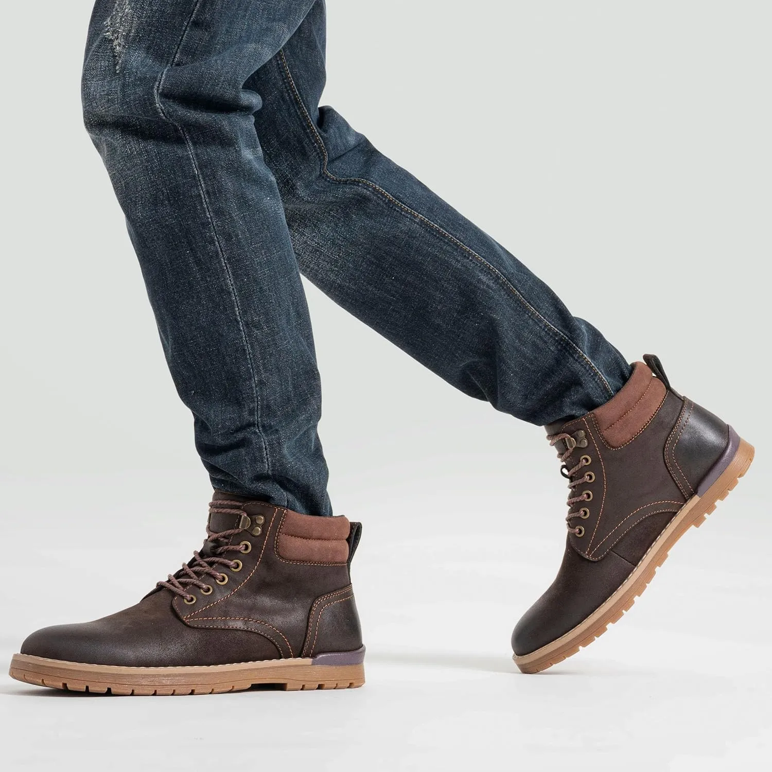 Vostey Men's Hiking Boots Waterproof Casual Chukka Boots for Men