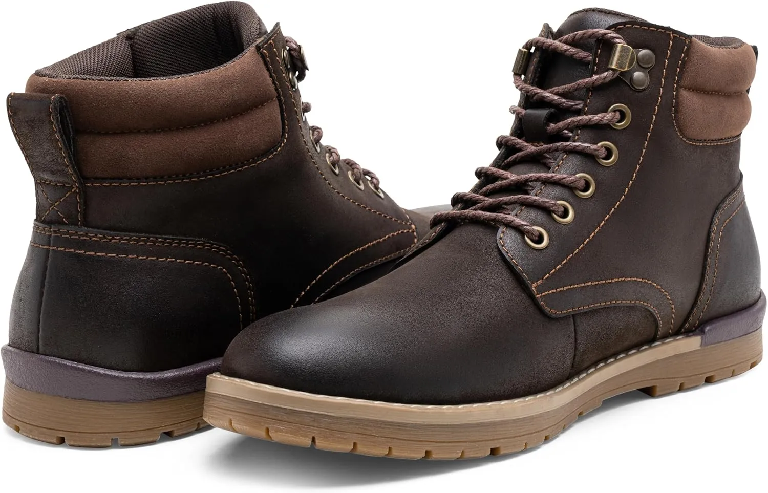 Vostey Men's Hiking Boots Waterproof Casual Chukka Boots for Men