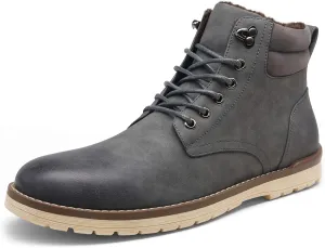 Vostey Men's Hiking Boots Waterproof Casual Chukka Boots for Men