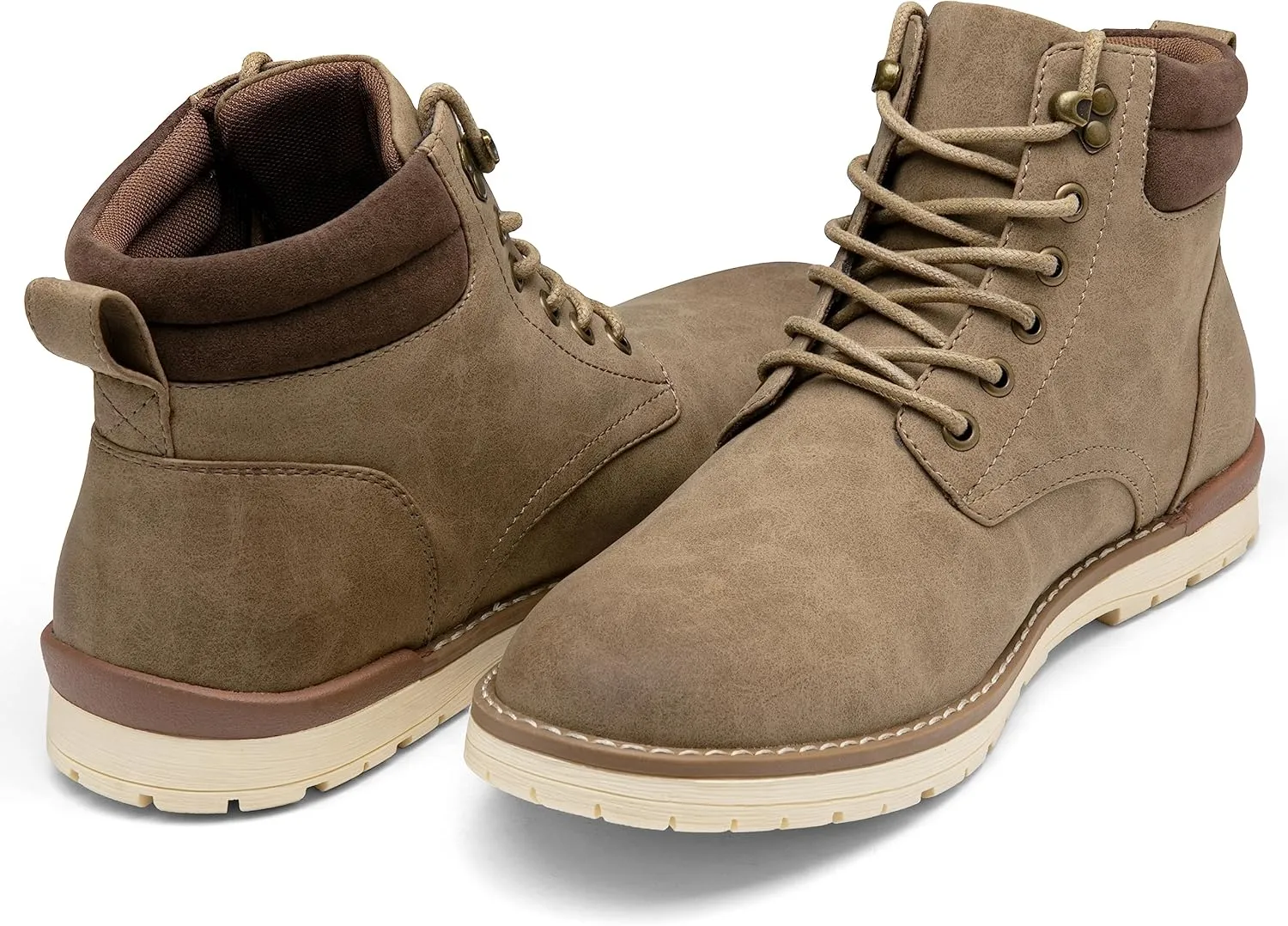 Vostey Men's Hiking Boots Waterproof Casual Chukka Boots for Men