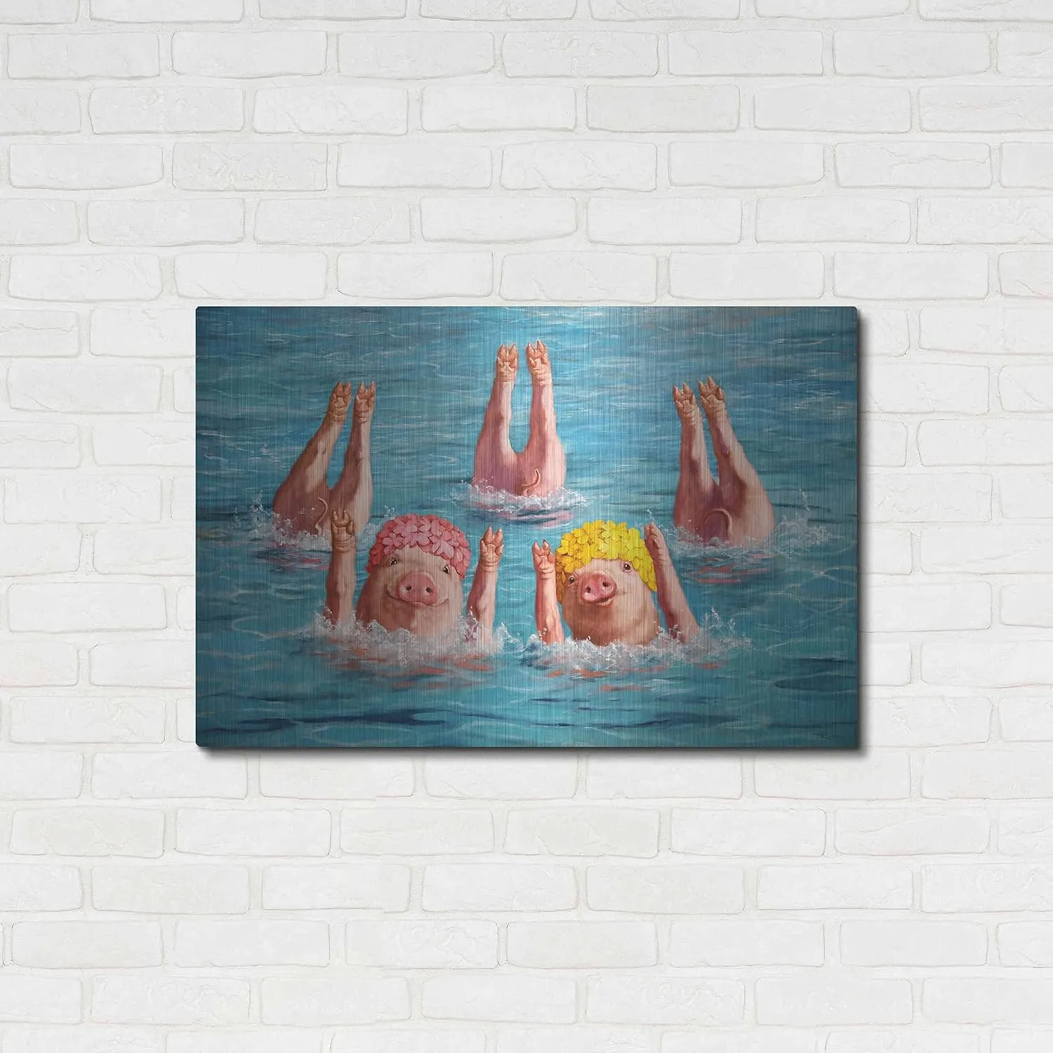 'Water Ballet' by Lucia Heffernan, 36"x24"