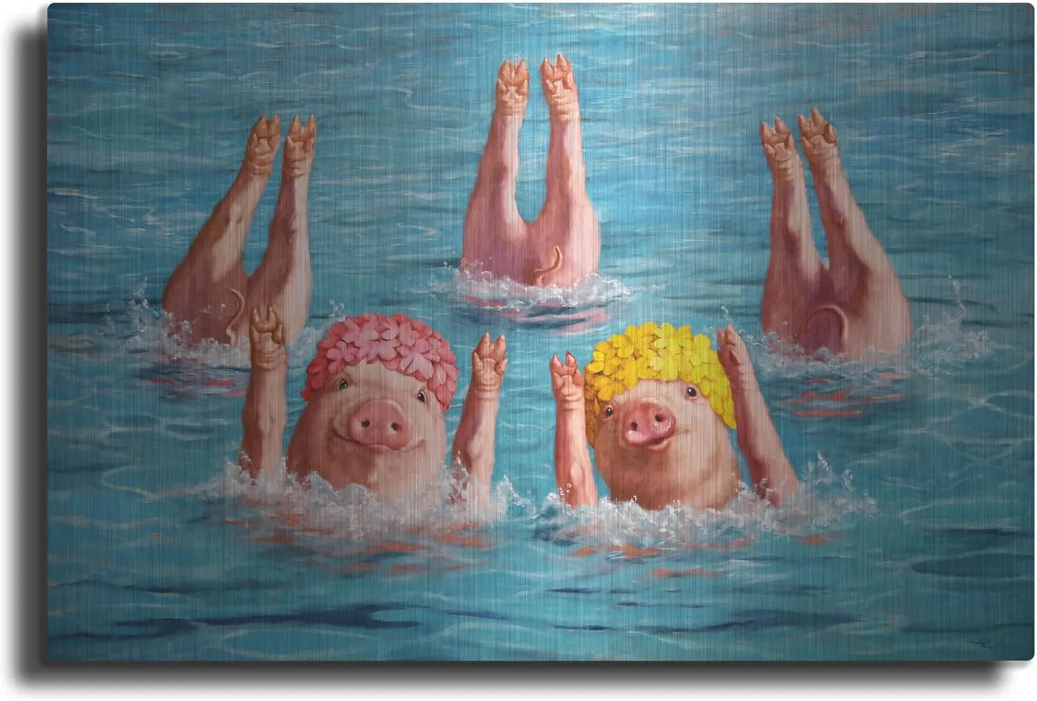 'Water Ballet' by Lucia Heffernan, 36"x24"
