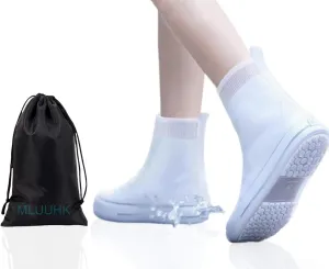 Waterproof Shoe Covers, Reusable Shoe Covers Non-Slip Shoes Boots for Outdoor Cycling Camping Fishing Travel