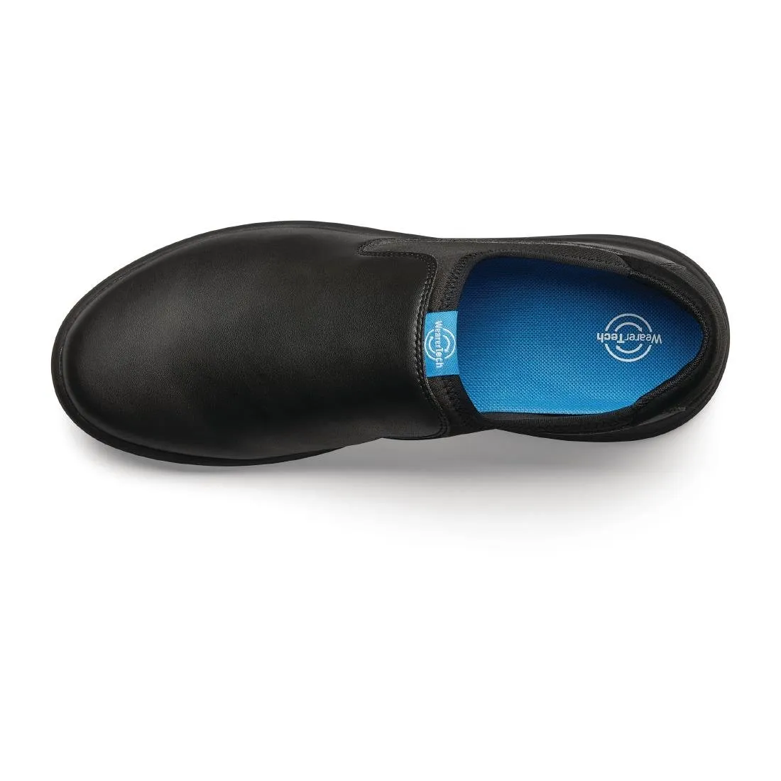 WearerTech Vitalise Slip on Shoe Black/Black with Modular Insole Size 47