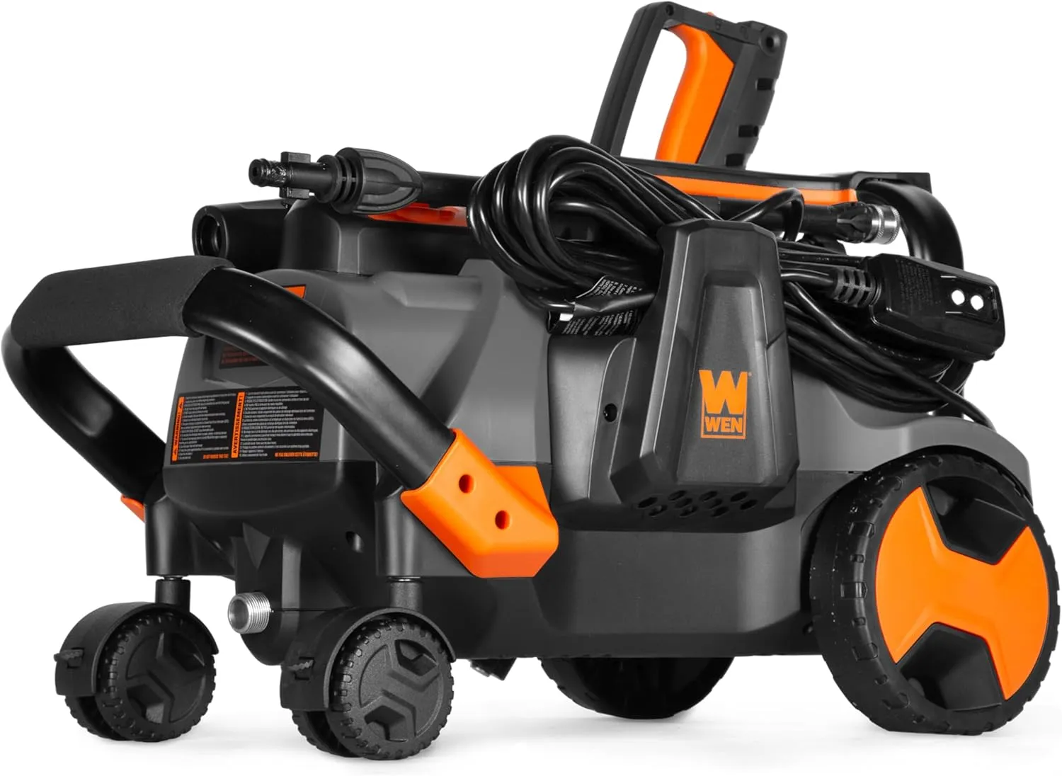 WEN 2200 PSI Electric Pressure Washer, 1.65 GPM with Onboard Detergent Tank (PW2200)