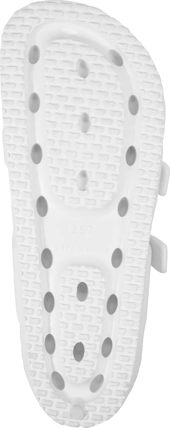 Weweya Womens Sandal with Arch Support - Adjustable Buckle Straps Beach Slides - Summer Lightweight Flip Flops Sandals