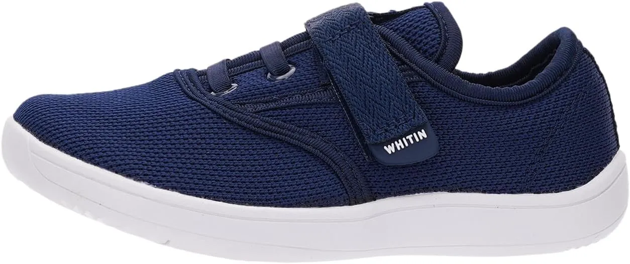 WHITIN Toddler/Little Kids Wide Toe Box Barefoot Shoes   Minimalist Sneakers for Boys Girls   Zero Drop Sole