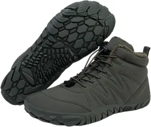 Winter Hike Barefoot Footwear Shoes Womens Mens Wide Toe Box Non-Slip Trail Running High Warm and Non-Slip Boots