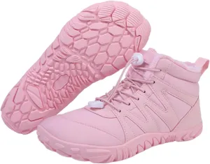 Winter Hike Barefoot Footwear Shoes Womens Mens Wide Toe Box Non-Slip Trail Running High Warm and Non-Slip Boots