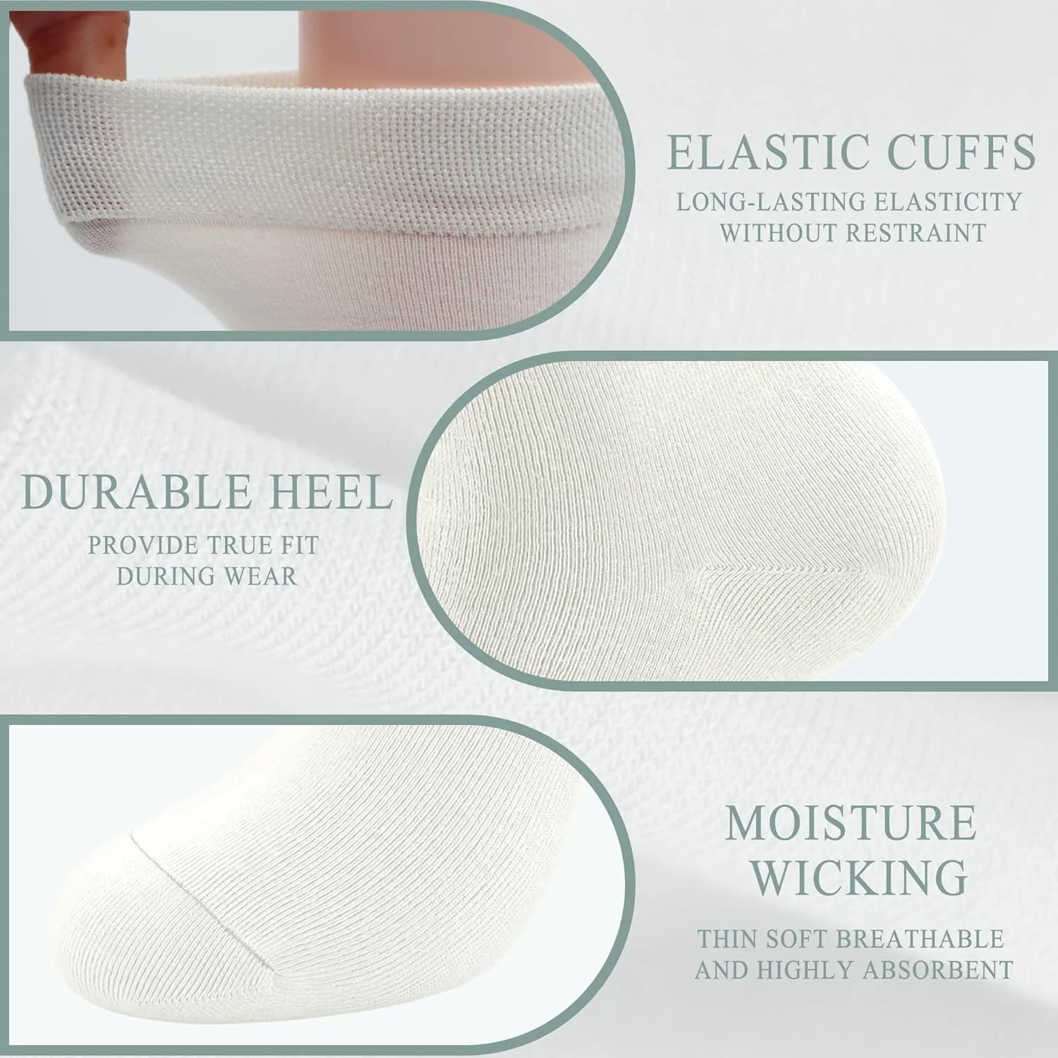 Women Thin Socks Rayon Bamboo Ankle Silky Quarter Anti Odor Casual Summer Socks 6 Pairs