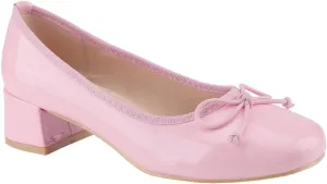 Women's Ballet Pumps Low Chnuky Block Heel Pump Round Toe Bow Detail Classic Comfortable Dress Shoes Spring Summer Vacation Spring Break Easter