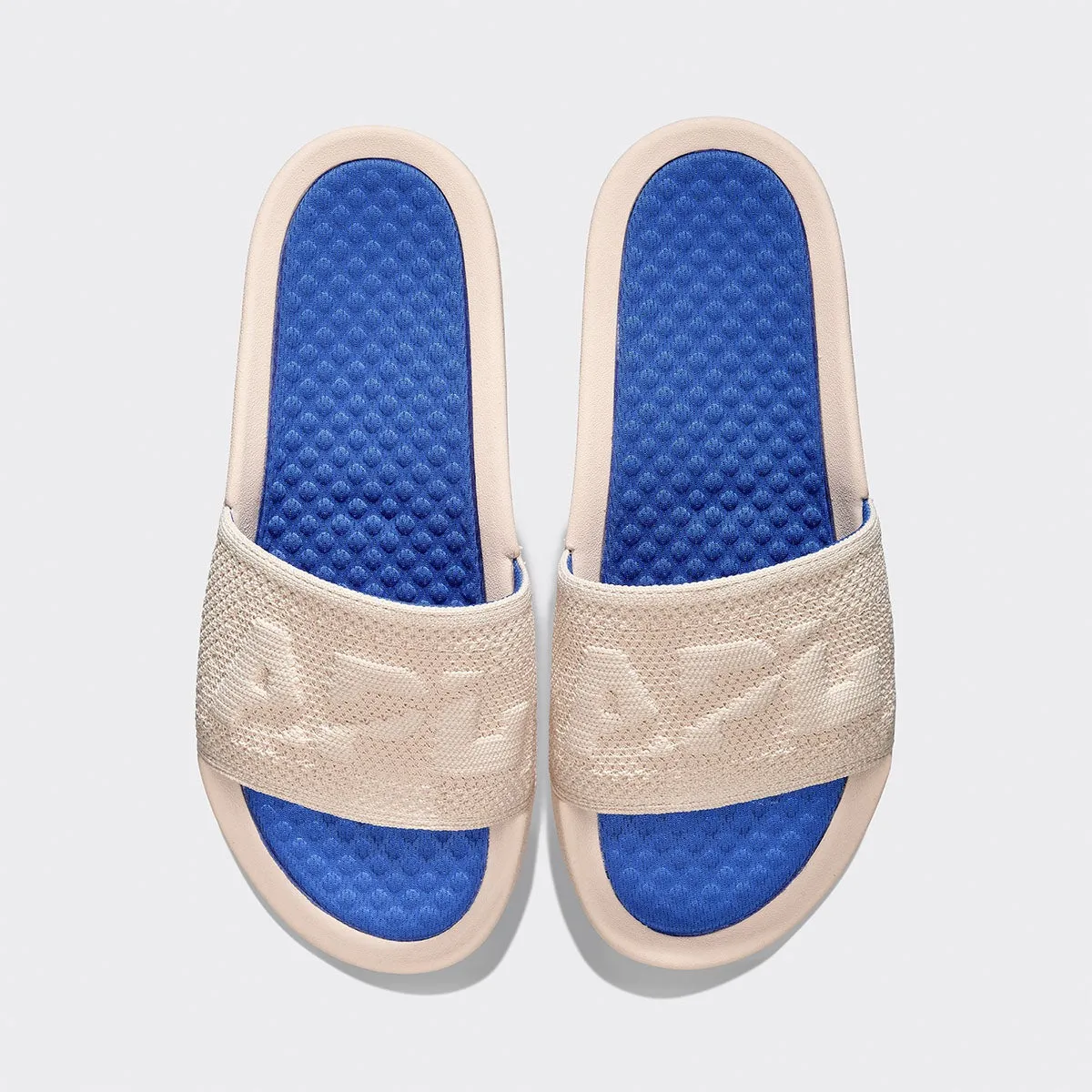 Women's | Big Logo TechLoom Slide | Beach / Cobalt