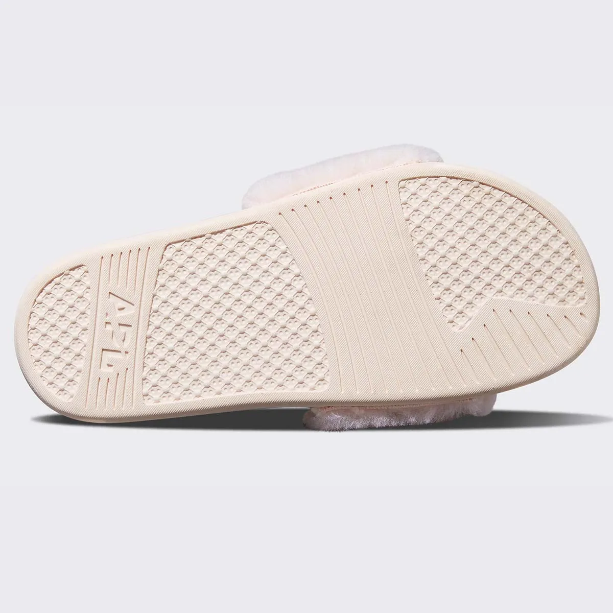 Women's Creme Helpful Rose Instant help Dust Shearling / Slide