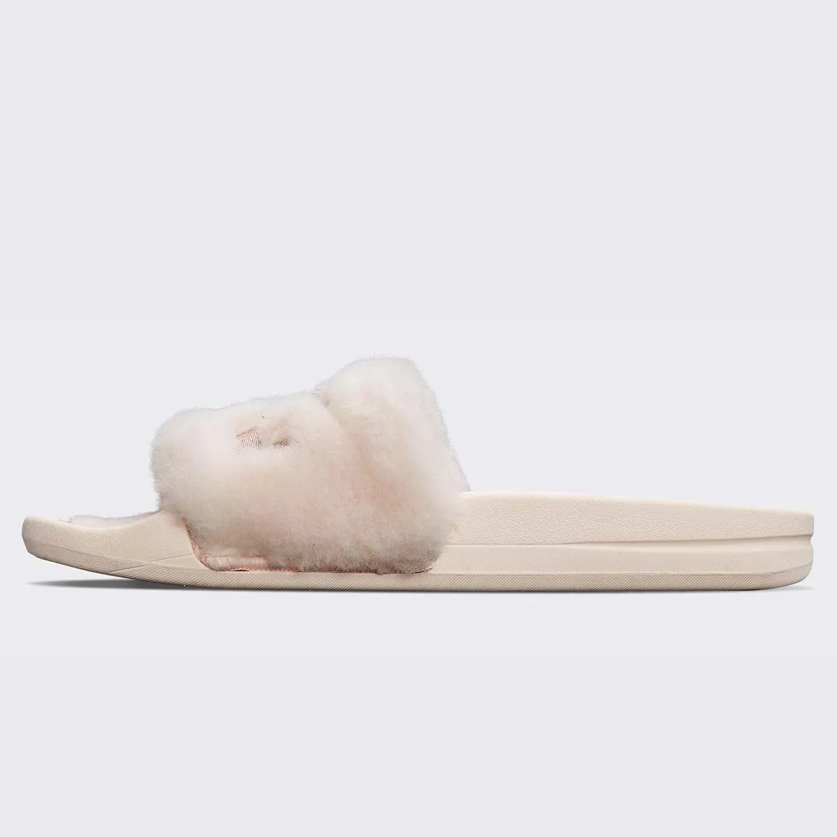 Women's Creme Helpful Rose Instant help Dust Shearling / Slide
