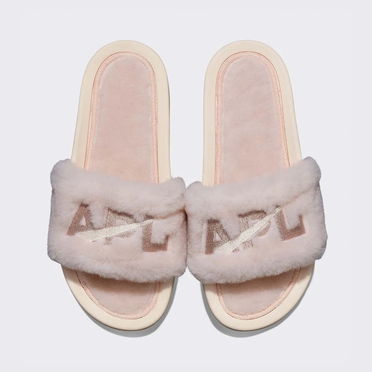 Women's Creme Helpful Rose Instant help Dust Shearling / Slide
