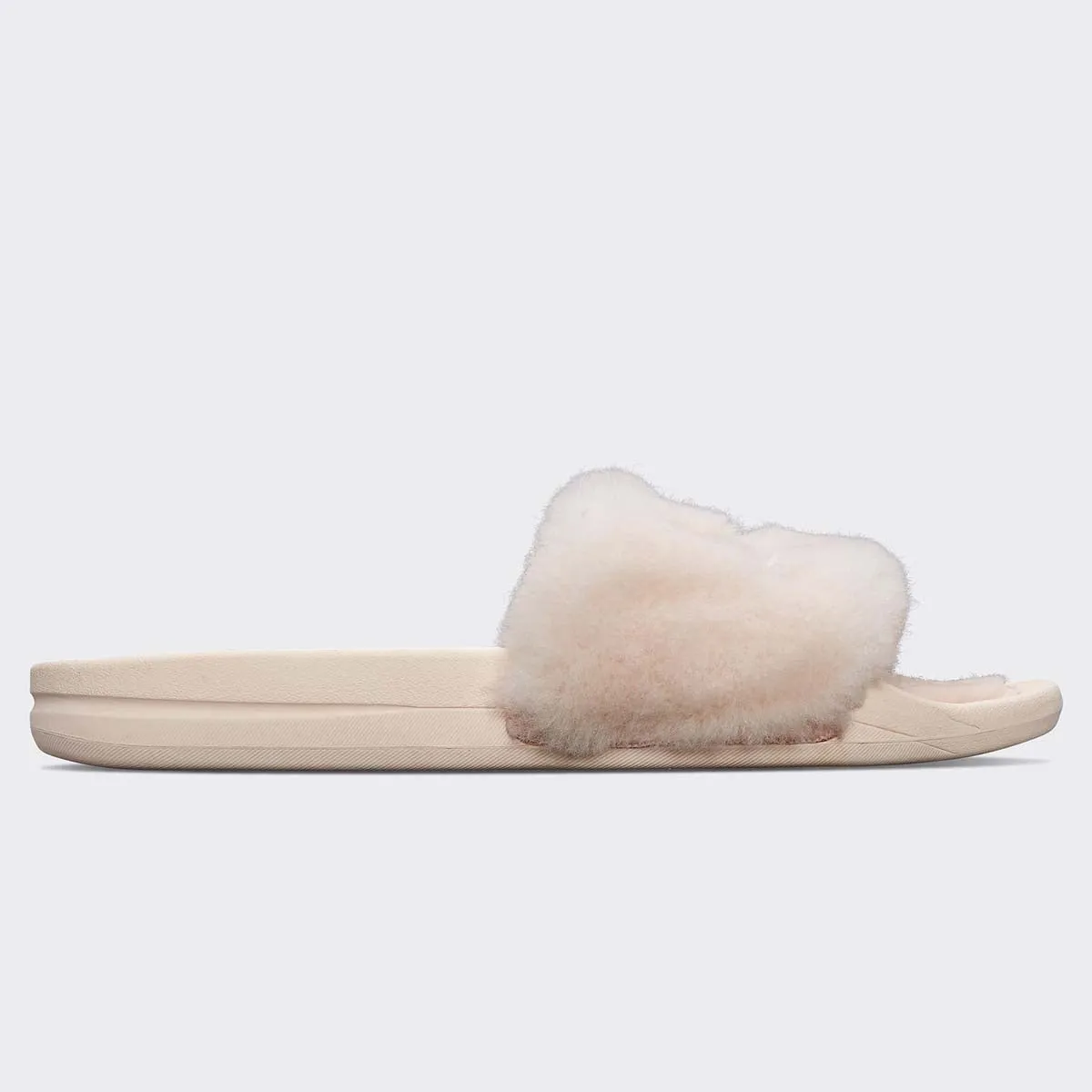 Women's Creme Helpful Rose Instant help Dust Shearling / Slide