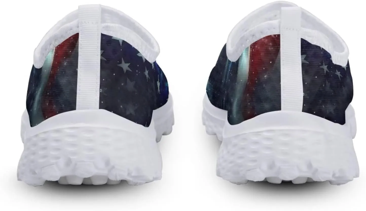 Womens Fashion Sneakers Slip On Shoes Tennis Sneaker Road Running Shoe Size 5.5-11.5