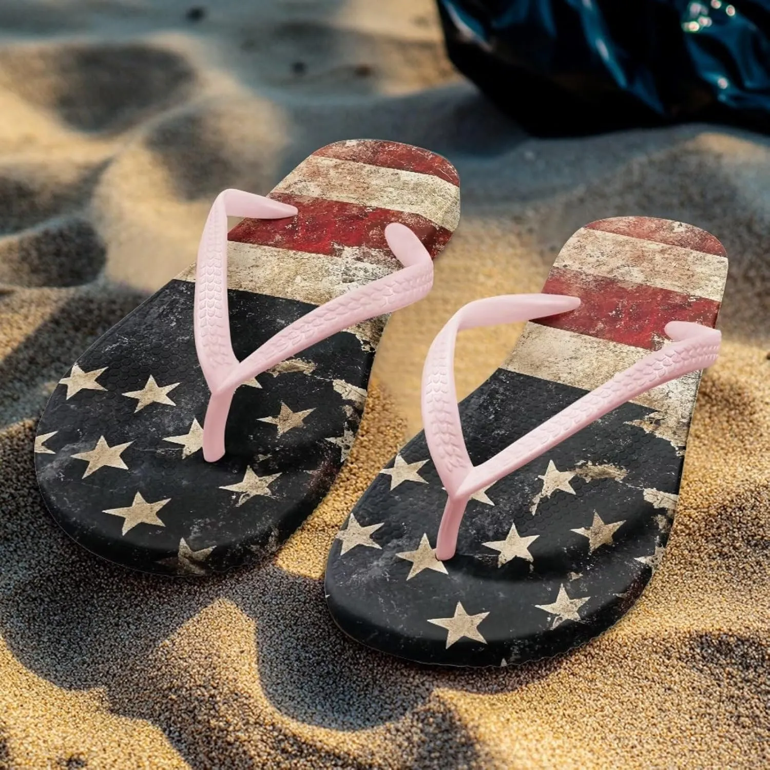 Women's Flip Flops Sandals, Soft Beach Pool Pink Thong Sandals Slide Shoes EUR Size 35 36 37 38 39 40