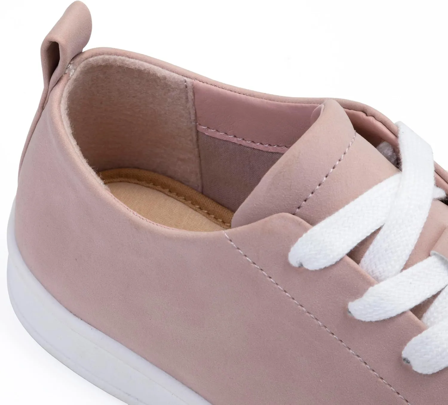 Women's Lace Up Trendy Sneaker Classic Fashion Low Top Walking Shoes