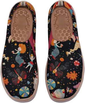 Women's Light Sneakers in Fairy Tale Series Slip-on Travel Shoes for Comfortable Walking and Casual Style