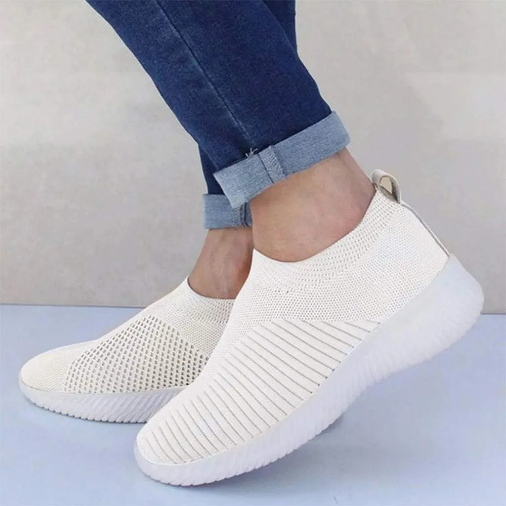 Women's Lightweight Slip On Walking Running Shoes Tennis Shoes Womens Lether Men Casual Dress Shoes Women Shoes Sneakers Steel Toe Tennis Shoe Loafers Shoe