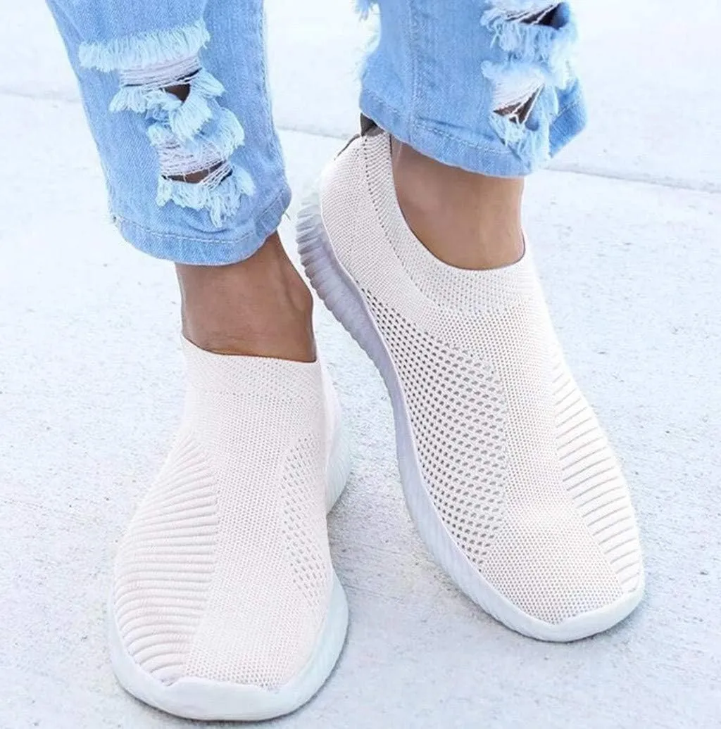 Women's Lightweight Slip On Walking Running Shoes Tennis Shoes Womens Lether Men Casual Dress Shoes Women Shoes Sneakers Steel Toe Tennis Shoe Loafers Shoe