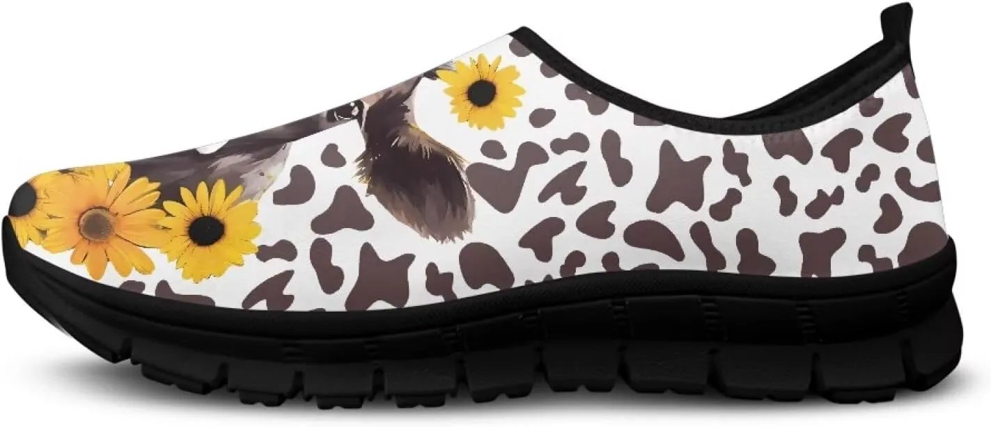 Women's Loafers Slip On Slip Shoe Casual Walking Shoes Non Slip Work Shoes Mesh Athletic Sneakers