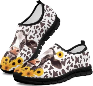 Women's Loafers Slip On Slip Shoe Casual Walking Shoes Non Slip Work Shoes Mesh Athletic Sneakers