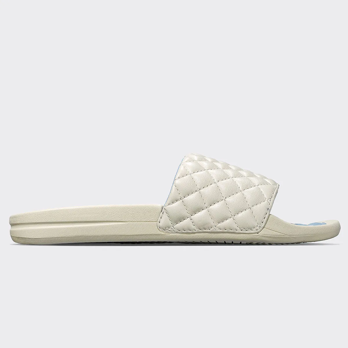 Women's | Lusso Slide | Pristine / Ice Blue