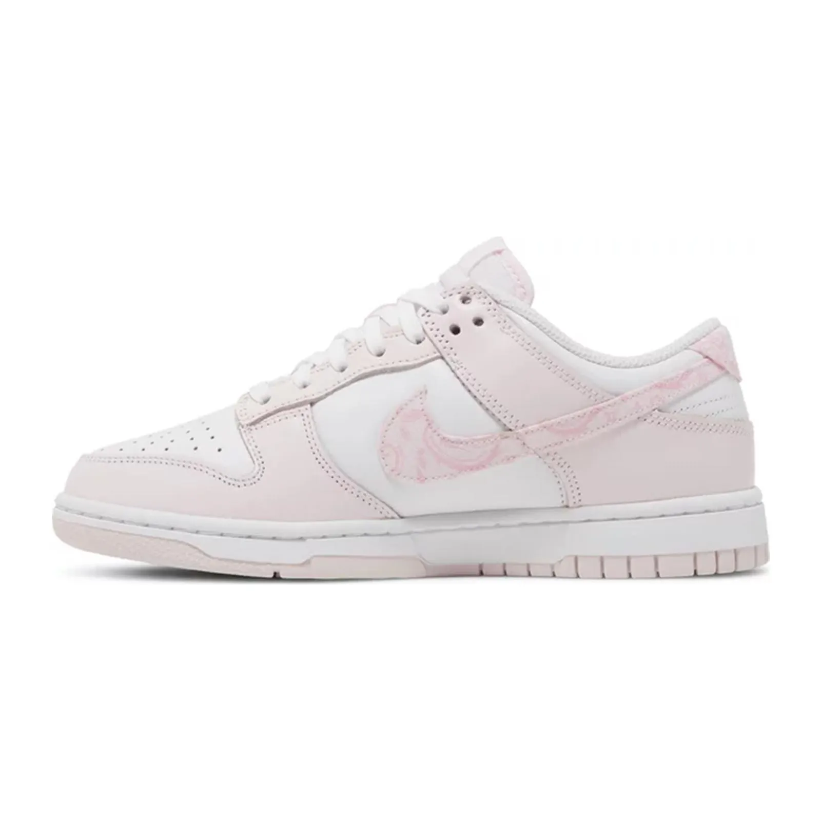 Women's Nike Dunk Low, Pink Paisley
