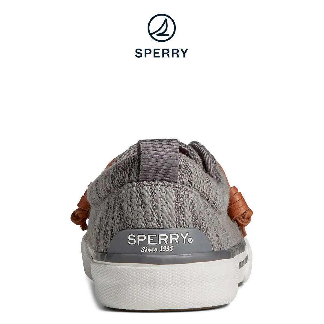Women's SeaCycled™ Pier Wave Slub Jacquard Sneakers - Grey (STS88803)