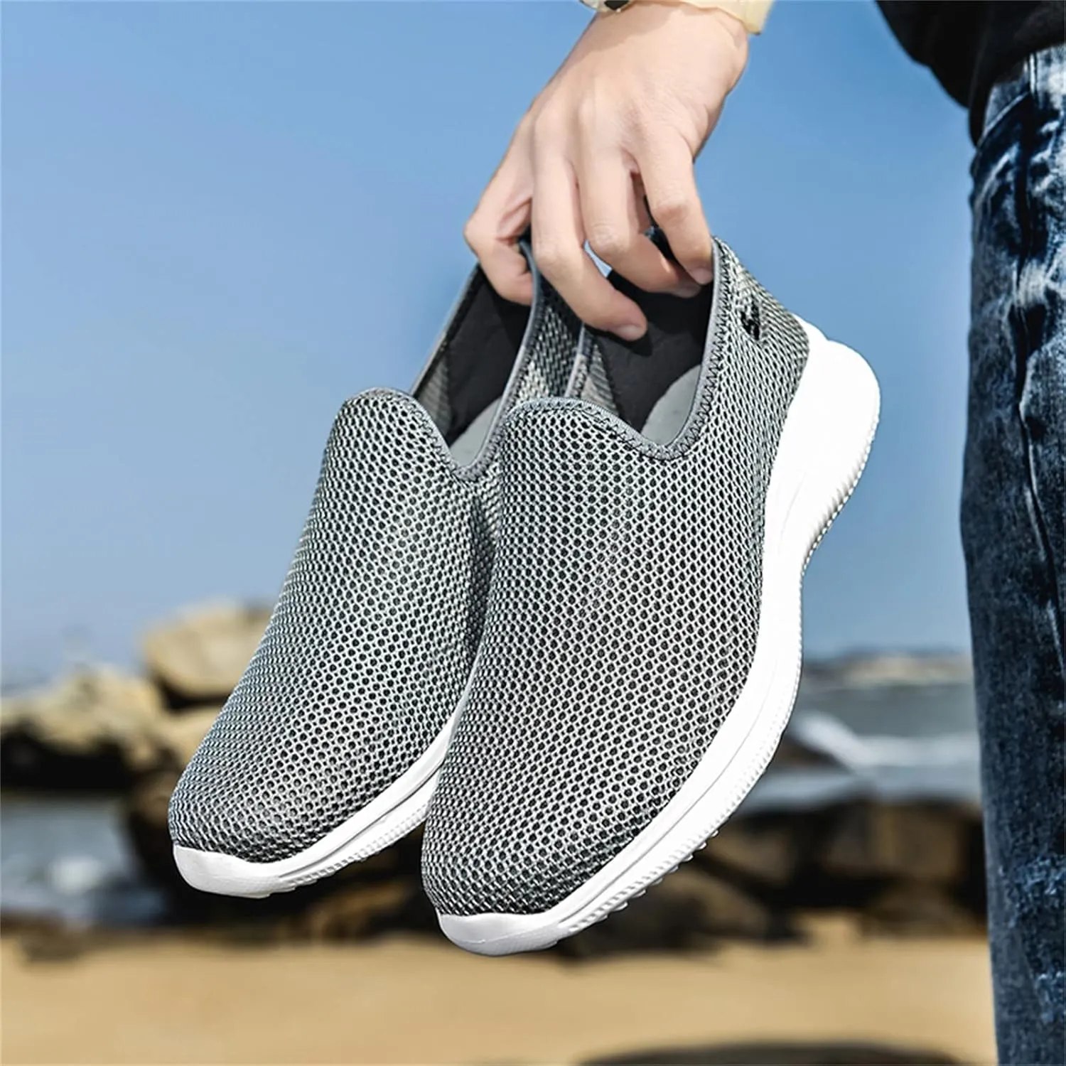 Women's Slip On Sneakers Casual Everyday Shoes Mens Casual Shoes Lightweight Dressy Casual Shoes Black Platform Sneaker Slip On Tennis Shoe Loafers Shoe