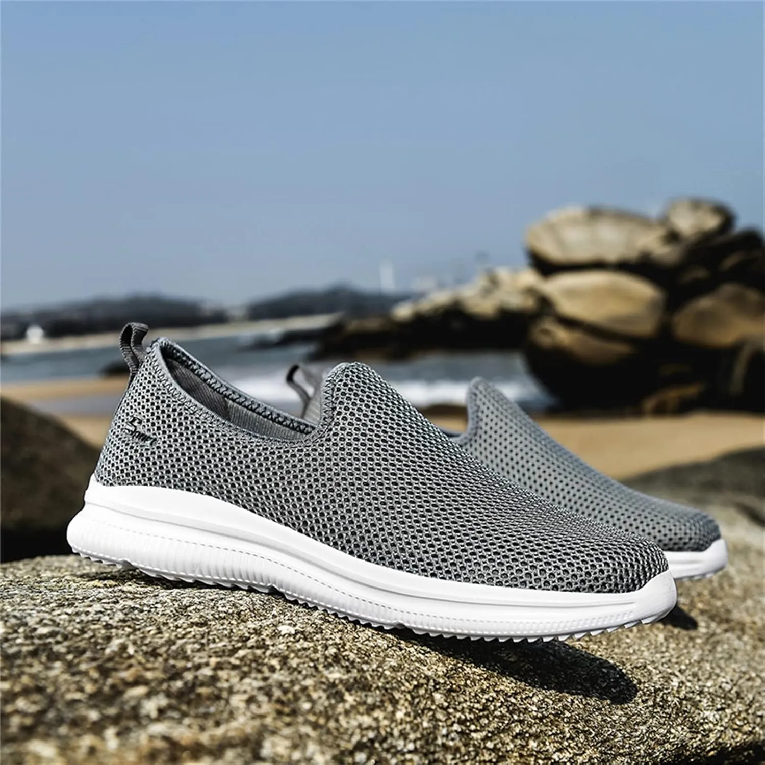 Women's Slip On Sneakers Casual Everyday Shoes Mens Casual Shoes Lightweight Dressy Casual Shoes Black Platform Sneaker Slip On Tennis Shoe Loafers Shoe