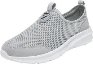 Womens Slip On Walking Shoes Lightweight Breathable Non Slip Non Slip Work Shoes Women High Top Casual Work Shoes Brown Sneakers Steel Toe Tennis Shoe Loafers Dress Shoe