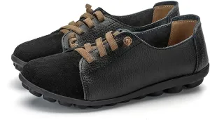Women's Sneakers Non Slip Shoes Casual Shoes,Lace up Shoes Leather