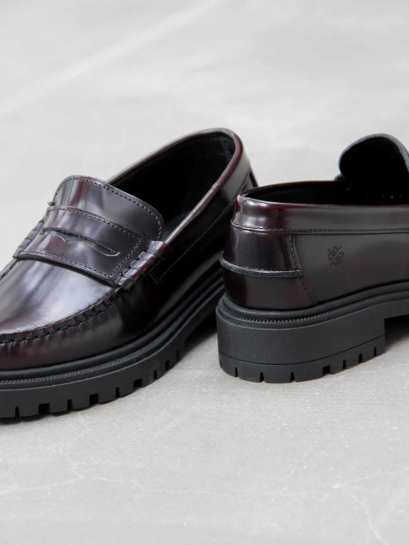 Women's style The Brigitte - Bordo polido