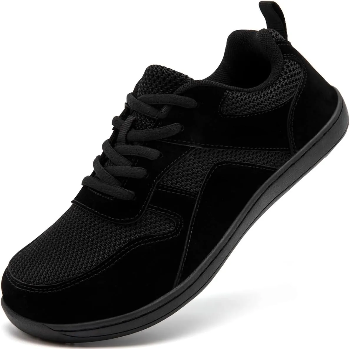 Women's Wide Toe Box Barefoot Sneakers Zero Drop Walking Jogging Shoes Breathable Non Slip Casual Jogging Shoes