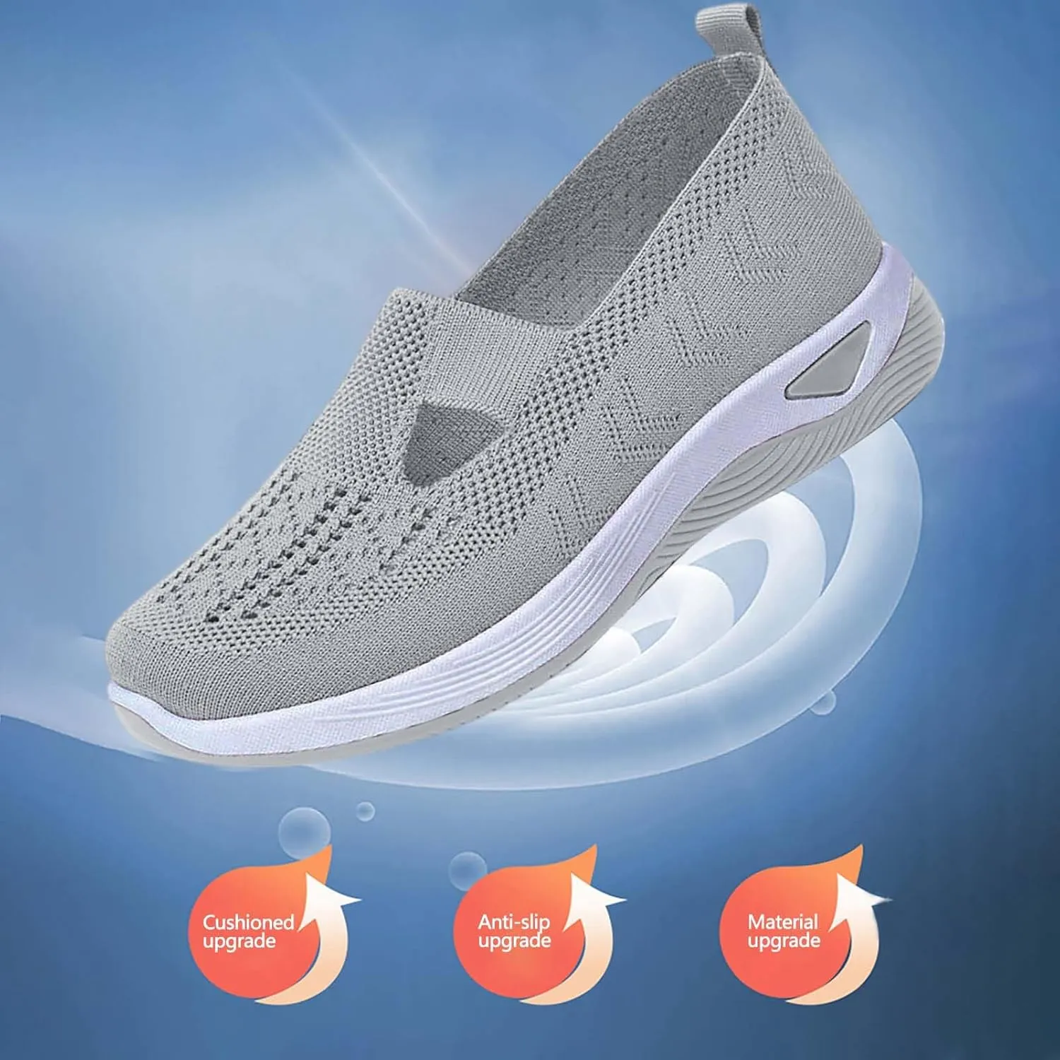 Women's Woven Orthopedic Breathable Soft Shoes Womens Tennis Shoes Lether Casual Shoes for Fall Fashion Sneakers 2025 Waterproof Tennis Shoe Trainers Shoe