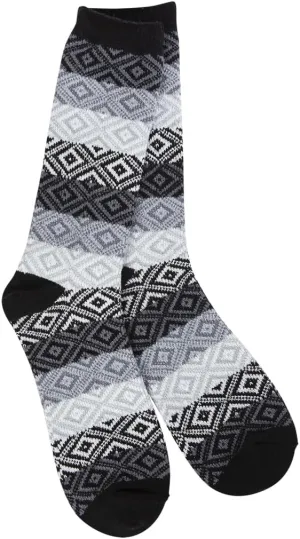 World's Softest Weekend Gem Crew Socks, One Size Fits Most