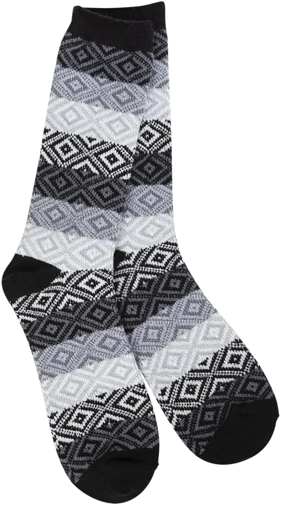 World's Softest Weekend Gem Crew Socks, One Size Fits Most