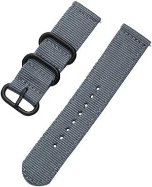 Woven Nylon Sport Band 18mm 24mm 22mm 20mm for Watch 6 5 4 3 Gear S3 for Women Men Replacement Strap