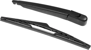 X AUTOHAUX 12inch Rear Windshield Wiper Blade Arm Set for Vauxhall for Astra 2005 2006 2007 2008 2009 2010