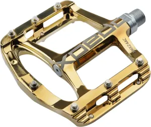 XPEDO Spry Flat Bicycling Pedals | Magnesium Body, 11mm Low-Profile, 106x100mm Platform, 28 Replaceable Pins | MTB Trail/Enduro