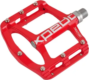 XPEDO Spry Flat Bicycling Pedals | Magnesium Body, 11mm Low-Profile, 106x100mm Platform, 28 Replaceable Pins | MTB Trail/Enduro