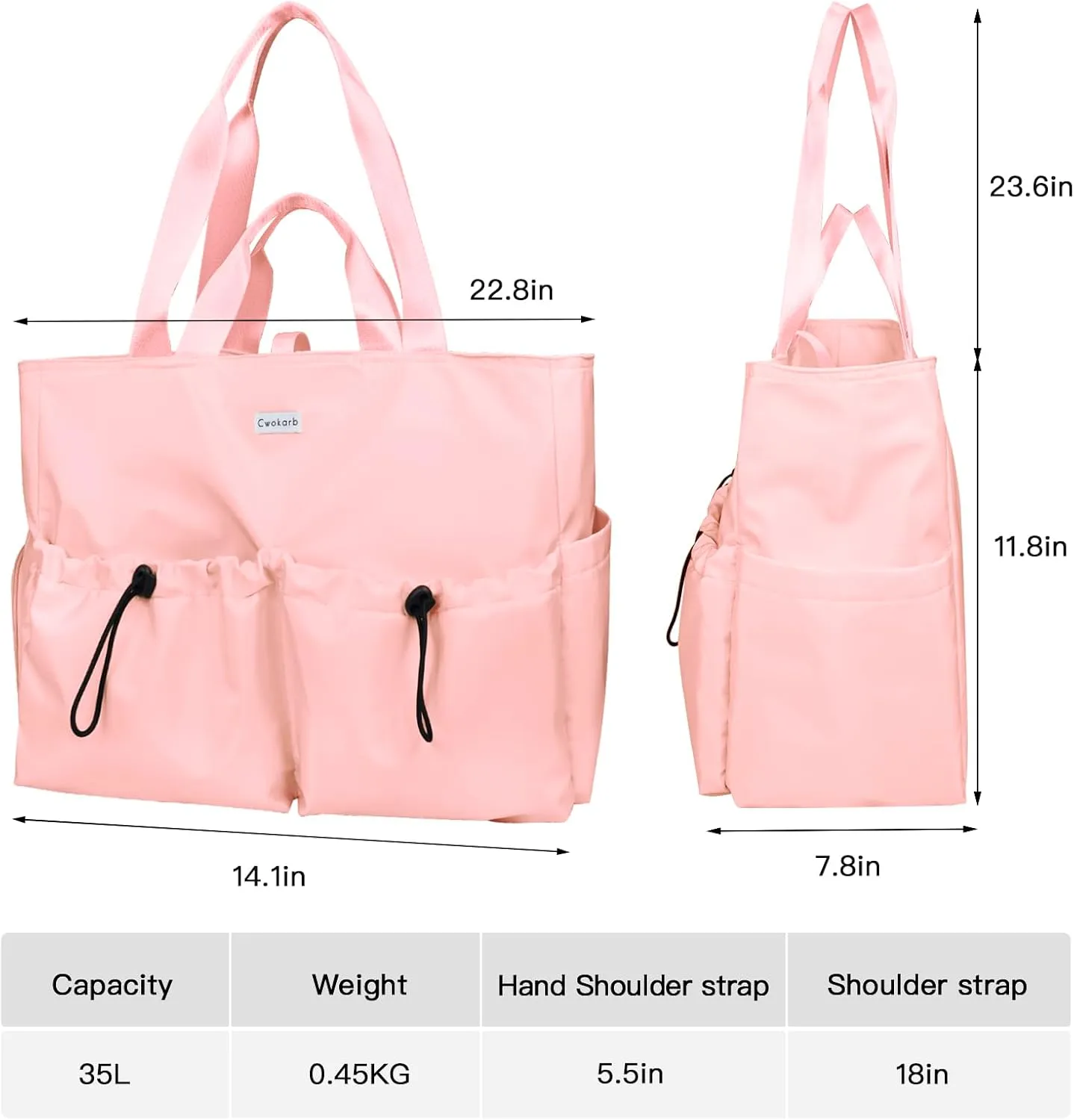 Yoga Bags for Women with Yoga Mats Bags Carrier Carryall Canvas Tote for Pilates Shoulder for Travel Office Beach Workout