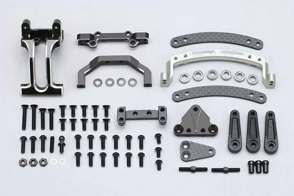 Yokomo Y2-202SLB Yoky2-202slb Lghtwght Slide Rack/Blackhead Set V2 Yd-2 E/S/Z