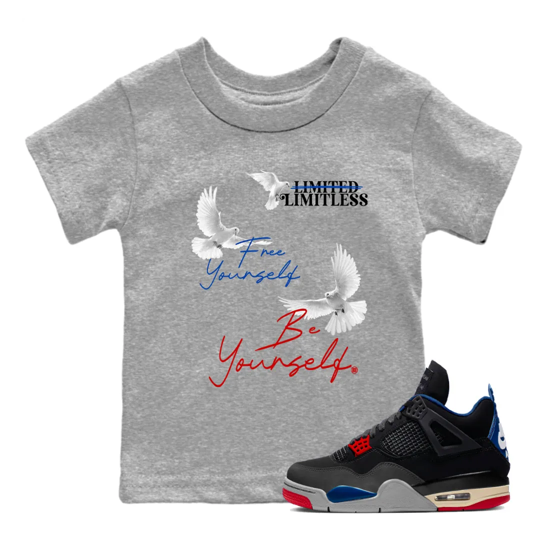 Yourself Early access Free Tees Air Yourself Fairly priced Be - 4 Sneaker Jordan Air Kids SNRT Rare