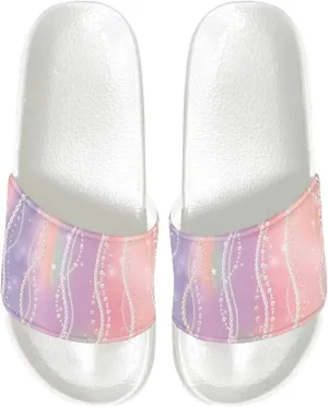 Yzaoxia Women House Slippers Outdoor Slip on Bathroom Sandals Anti Slip Comfy Beach Slippers Summer